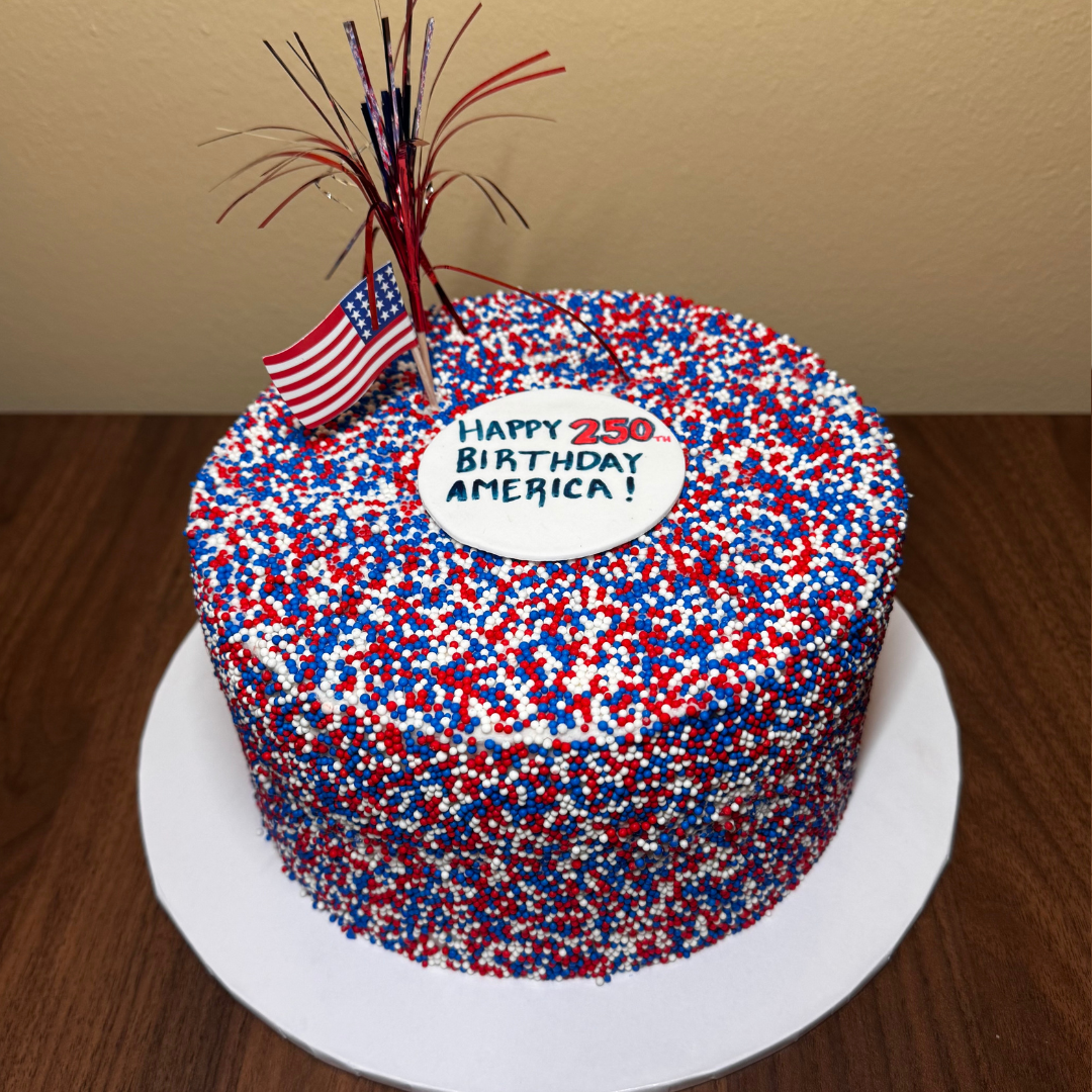 America's 250th - 8" Double Cake