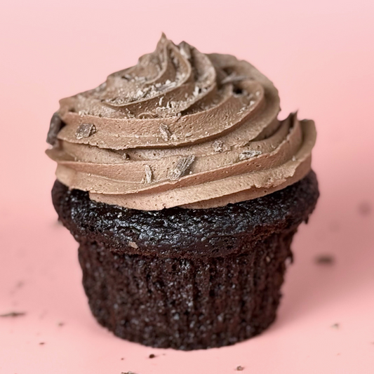 Jumbo cupcake, chocolate cupcake, nap time, bakery in abilene texas, cupcake delivery.